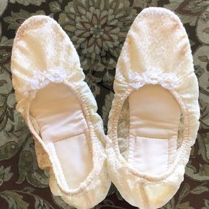 Victoria Secret Lace Slippers